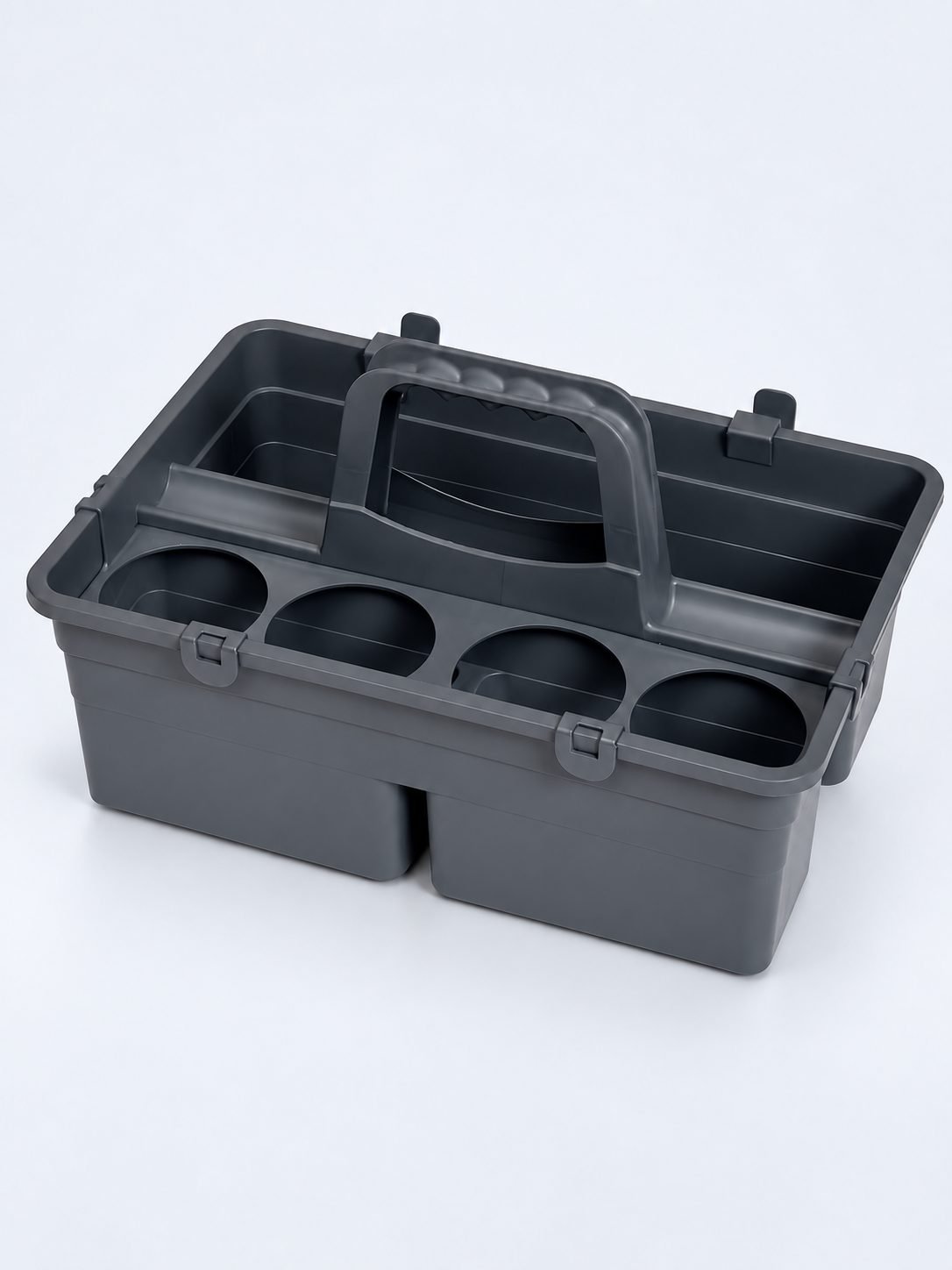 Suport Profesional ArliSoft® pentru Transportul Produselor de Curățenie – Compact, Ergonomic și Versatil