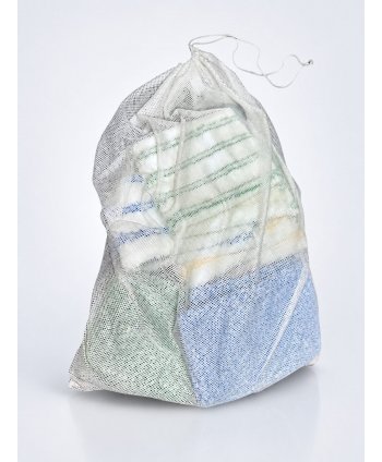 Sac Profesional Tip Plasă 80 × 60 cm  Pentru Spălarea Mopurilor | Rezistență 95°C | Conform Ordin MS 1761/2021