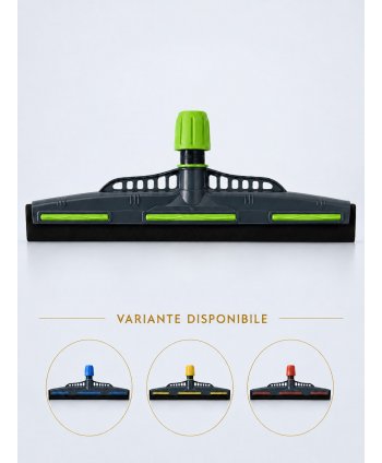 Racleta verde pentru indepartat lichide de pe podea, lama din spuma poliuretanica 45 cm, fixare cu filet / clema Kentucky