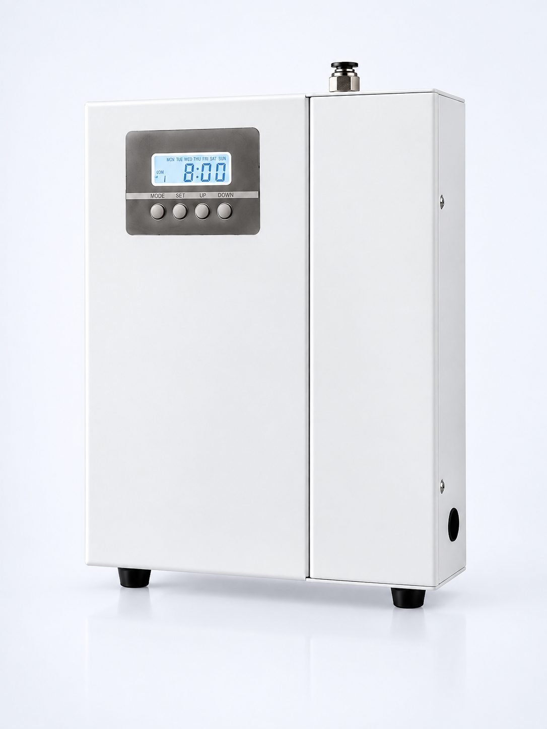 Dispenser pt ulei esential odorizant, acoperire 200 mp, priza, metalic, cheie, HVAC, nebulizare, alb, ArliScent 200P