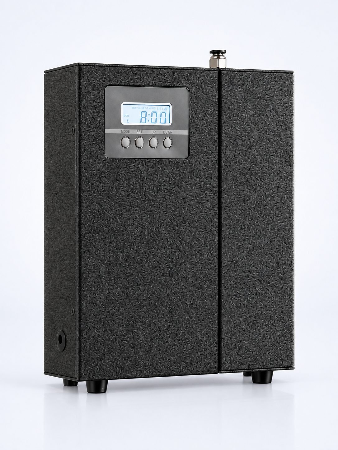 Dispenser de ulei esential odorizant, acoperire 200 mp, priza, metalic, cheie, HVAC, nebulizare, negru, ArliScent 200P