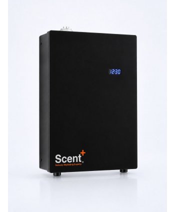 Aparat odorizant ulei esential, acoperire 700 mp, priza, app, bluetooth, instalatie HVAC, rezervor 150 ml, ScentPlus 700