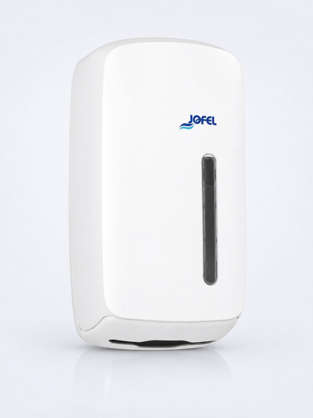 Dispenser Hârtie Igienică Pliată Jofel TIMELESS alb – Igienă și Funcționalitate în Design Minimalist