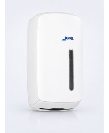 Dispenser Hârtie Igienică Pliată Jofel TIMELESS alb – Igienă și Funcționalitate în Design Minimalist