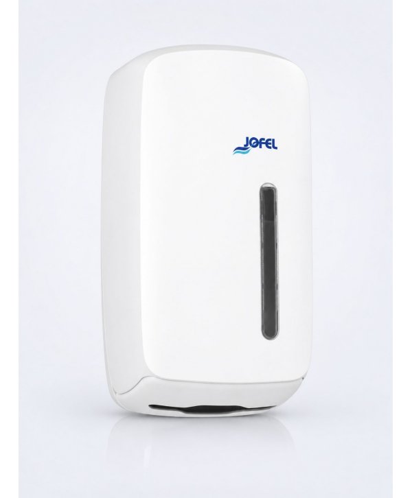 Dispenser Hârtie Igienică Pliată Jofel TIMELESS alb – Igienă și Funcționalitate în Design Minimalist Dispenser Hârtie Igienică Pliată Jofel TIMELESS alb – Igienă și Funcționalitate în Design Minimalist