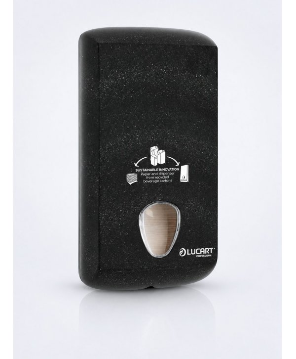 Dispenser Ecologic Fiberpack® pentru hârtie igienica pliată EcoNatural Lucart – Sustentabilitate pentru un Mediu mai Curat Dispenser Ecologic Fiberpack® pentru hârtie igienica pliată EcoNatural Lucart – Sustentabilitate pentru un Mediu mai Curat