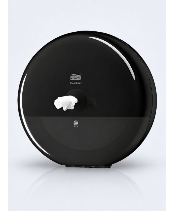 Dispenser hârtie igienică Tork SmartOne® T8 Negru cod 680008 - porție cu porție, economic, trafic intens Dispenser hârtie igienică Tork SmartOne® T8 Negru cod 680008 - porție cu porție, economic, trafic intens
