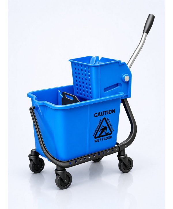 Găleată de curatenie cu separator ArliPlus® 20L Albastră – Ideală pentru spațiile administrative