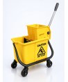 Găleată de curatenie cu separator ArliPlus® 20L Galbenă – Ideală pentru curățarea suprafețelor din băi