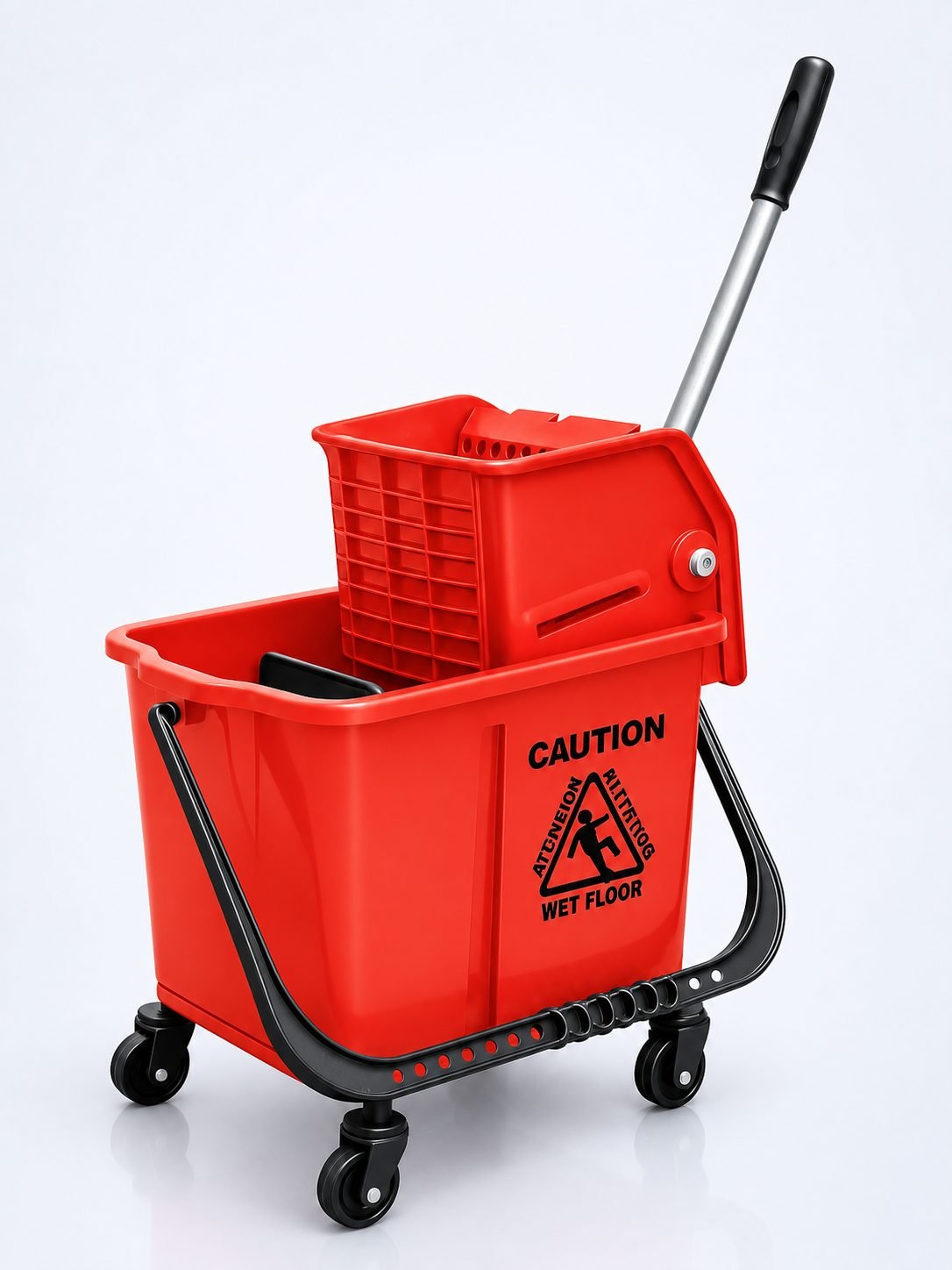 Găleată de curatenie cu separator ArliPlus® 20L Roșie – Curățenie igienică pentru grupurile sanitare