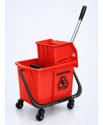 Găleată de curatenie cu separator ArliPlus® 20L Roșie – Curățenie igienică pentru grupurile sanitare