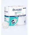 Hârtie Igienică Lucart AquaStream - 4 role/box – Dizolvare in 7 Secunde - Soluția Revoluționară care NU Infundă Toaleta!