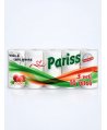 Hârtie Igienică Pariss - 3 Straturi | 100% Celuloză | 10 Role | Parfum de Piersică
