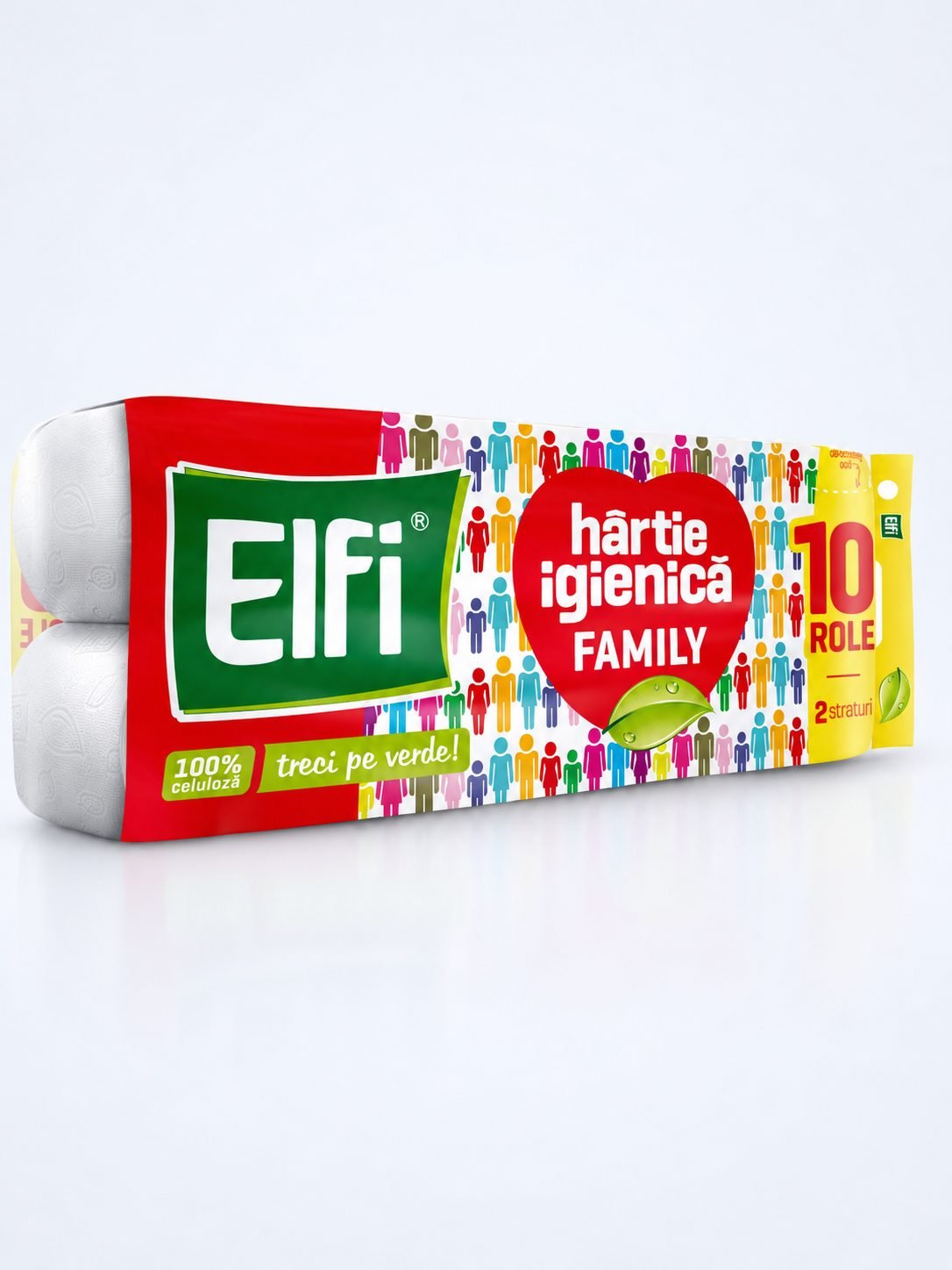 Hârtie Igienică Elfi Family - 10 role/box – Calitate Românească la un Preț Avantajos