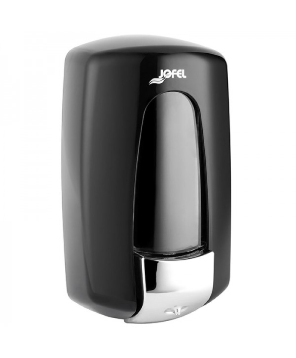 Dozatoare de sapun - - Dozator Săpun Lichid Jofel AITANA „Elegance Black”, capacitate 900 ml - Design Premium și Igienă - arli.ro
