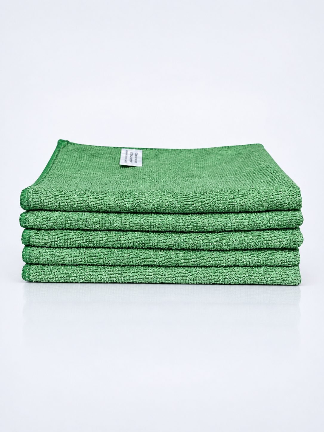 Pachet 5 lavete microfibră ULTRA 40×40 cm, 42 g – Verde pentru Bucătării și Zone Food