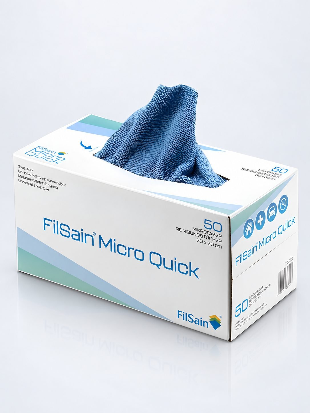 Cutie 50 Lavete Microfibră Filsain® Micro Quick – Performanță Profesională, Igienă și Eficiență
