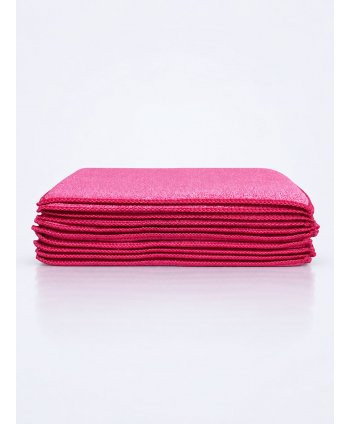 Pachet 10 Lavete Microfibră SPONGE (Tip Burete) Putere Maximă de Absorbție, Rosii