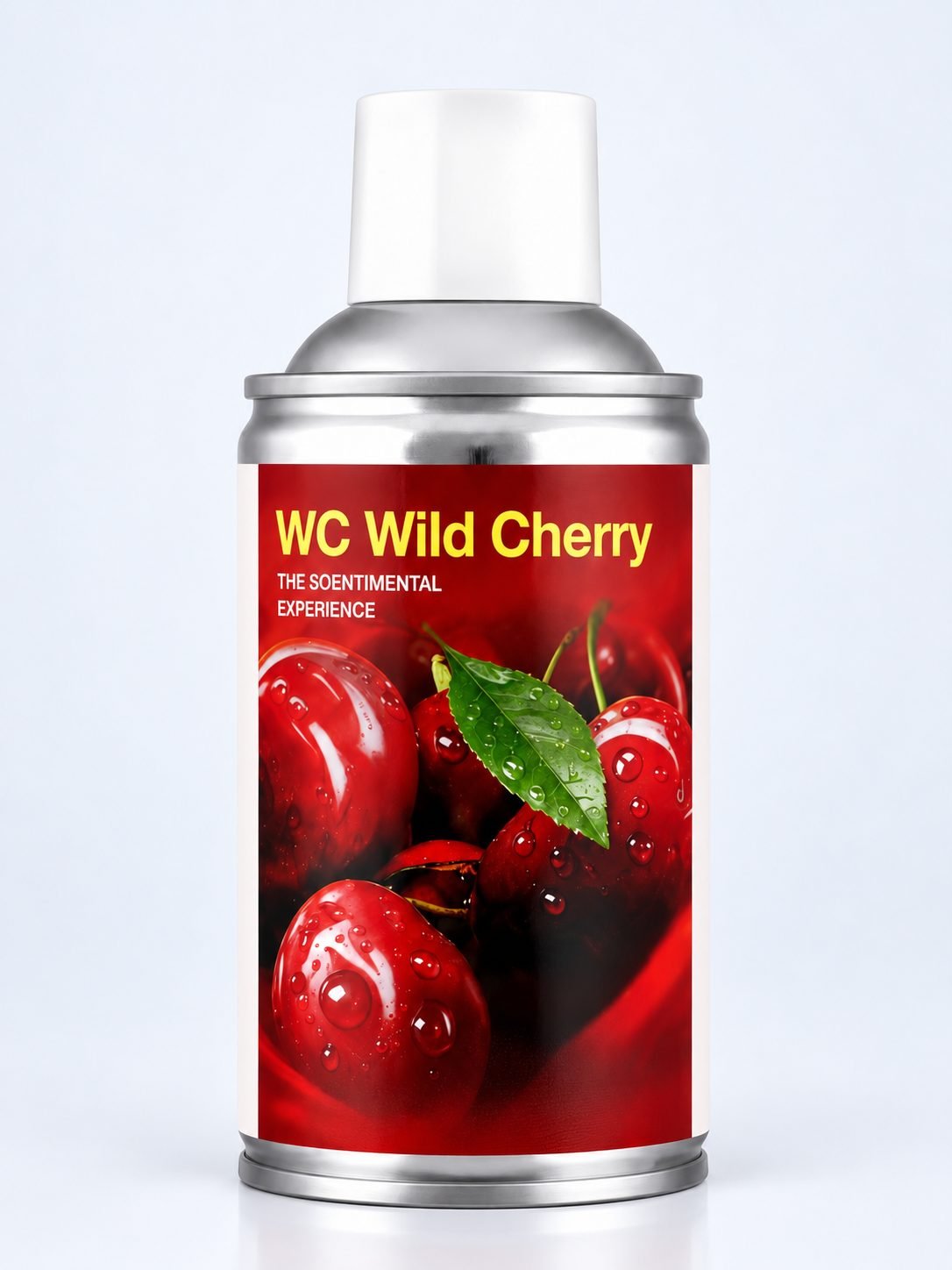 Wild Cherry WC – Spray Odorizant Profesional 250 ml pentru Toalete cu Parfum de Cireșe Sălbatice