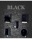  Dozatoare de sapun din ABS - Dozator de sapun lichid, negru Jofel Elegance Black, 900 ml - arli.ro