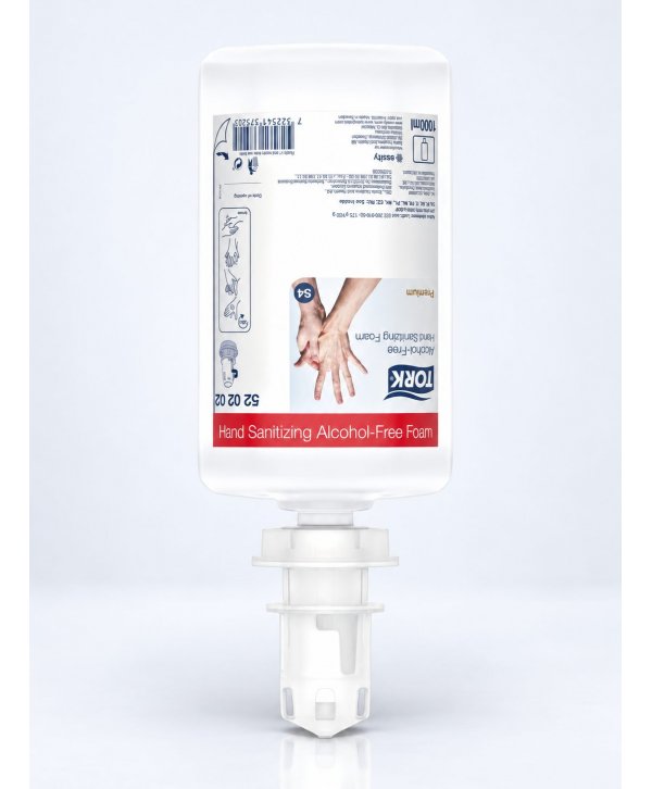 Igienizant de Mâini Spumă Tork S4 – Produs Fără Alcool, Rezervă 1000 ml, Cod 520202 Igienizant de Mâini Spumă Tork S4 – Produs Fără Alcool, Rezervă 1000 ml, Cod 520202