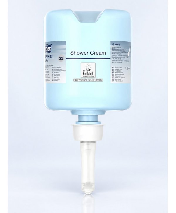 Cremă de Duș & Șampon 2-în-1 Tork S2 Premium – Rezervă 475 ml, Cod 420602