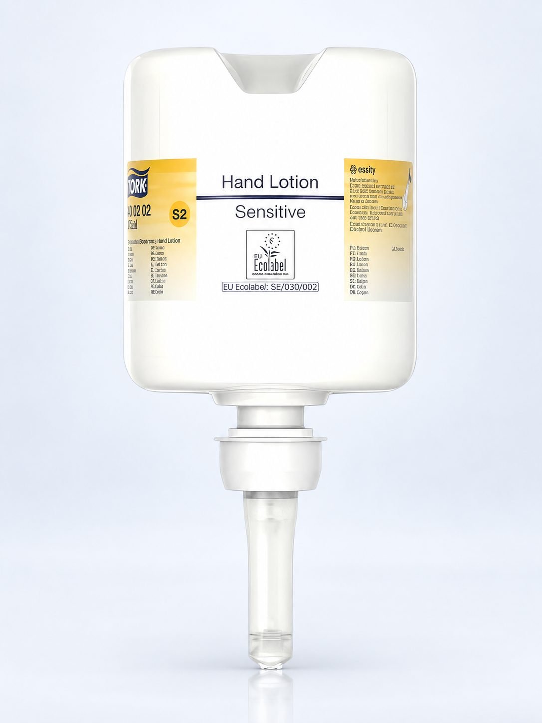 Loțiune pentru Ingrijirea Mâinilor Tork S5 Sensitive – Rezervă 525 ml, Cod 42 52 02