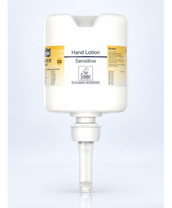 Loțiune pentru Ingrijirea Mâinilor Tork S5 Sensitive – Rezervă 525 ml, Cod 42 52 02 Loțiune pentru Ingrijirea Mâinilor Tork S5 Sensitive – Rezervă 525 ml, Cod 42 52 02