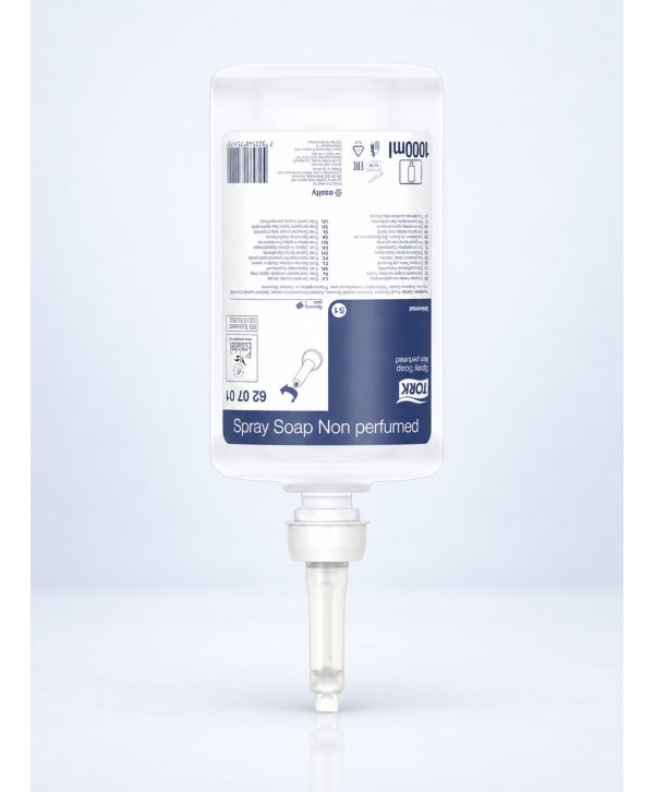 Săpun Spray Mâini Tork S11 Premium – Rezervă 1000 ml, Cod 620701 Săpun Spray Mâini Tork S11 Premium – Rezervă 1000 ml, Cod 620701