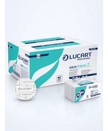 Prosoape de Hârtie pt maini Lucart AquaStream Dizolvare in 7 Secunde - Soluția Revoluționară care NU Infundă Toaleta!