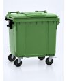 Container de Gunoi Verde 1100L pentru Colectare Selectivă Sticlă – Fabricat în Germania de ESE®
