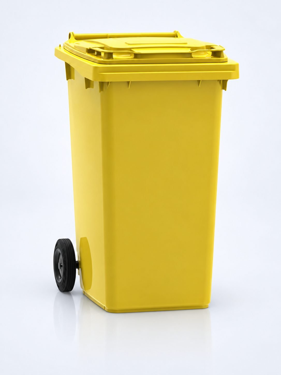 Pubelă Galbenă Colectare Selectivă 240L Fabricată în Germania de ESE®, Protecție UV și Rezistență Superioară
