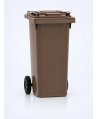 Pubelă Maro Colectare Selectivă 120L Fabricată în Germania de ESE®, Rezistentă la Coroziune, UV, Intemperii