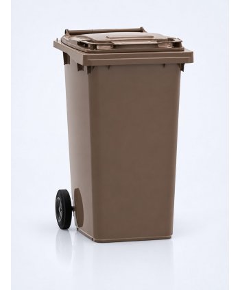 Pubelă Maro Colectare Selectivă 240L Fabricată în Germania de ESE®, Rezistentă la Coroziune, UV, Intemperii