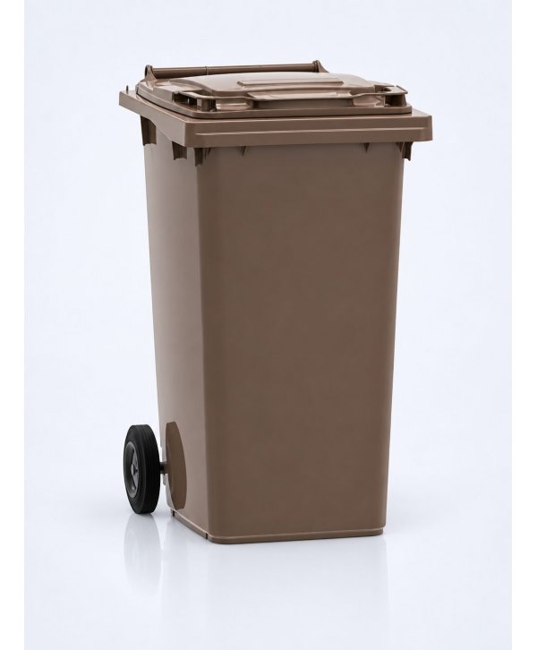 Pubelă Maro Colectare Selectivă 240L Fabricată în Germania de ESE®, Rezistentă la Coroziune, UV, Intemperii Pubelă Maro Colectare Selectivă 240L Fabricată în Germania de ESE®, Rezistentă la Coroziune, UV, Intemperii