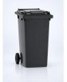 Pubelă Neagră Colectare Reziduală 240L Fabricată în Germania de ESE®, Rezistentă la Coroziune, UV, Intemperii