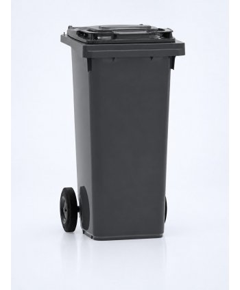 Pubelă Neagră Colectare Selectivă 120L Fabricată în Germania de ESE®, Rezistentă la Coroziune, UV, Intemperii