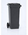 Pubelă Neagră Colectare Selectivă 120L Fabricată în Germania de ESE®, Rezistentă la Coroziune, UV, Intemperii