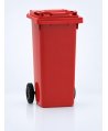 Pubelă Roșie Colectare Selectivă 120L Fabricată în Germania de ESE®, Rezistenta la Coroziune, UV, Intemperii